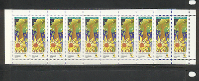 Singapore 1997 Flowers / Trees / Nature 10v bklt (n18782)