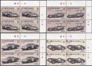 Solomons 1999 Enzo Ferrari/ Racing Cars/ GP/ F1/ Grand Prix/ Transport 4v SET c/b (n40088f)