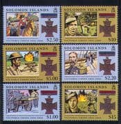 Solomons 2006 Military/ Victoria Cross/ VC/ Medals/ Army/ Navy/ Battles/ Horses 6v set (n32883)