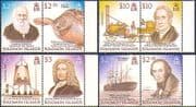 Solomons 2006 Turtle/ Train/ Ship/ Diving/ Darwin/ Halley/ Brunel/ Exploration 8v set (n15779)