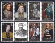 Solomons 2009 Kings of England/Royalty/People 8v set (n33240)