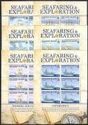 Solomons 2009 Ships / Transport / Explorers / Sailing / Nautical / Navy 6 x 6v shts n32914