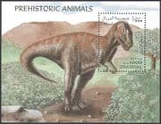 Somali 1999 Prehistoric Animals/ Dinosaurs/ Reptiles/ Nature 1v m/s ref:b5226