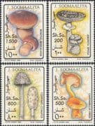 Somalia 1993 Fungi/ Mushrooms/ Plants/ Nature 4v set (b5815b)