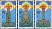 Somalia 2002 Ancient Lighthouses/ Architecture/ Buildings/ History 3v set (b5301d)