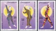 Somalia 2002 Artistic Gymnastics/ Gymnasts/ Costumes/ Sports 3v set (b5301e)