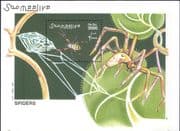 Somalia 2002 Spiders/ Insects/ Nature/ Wildlife/ Arachnids 1v m/s (b5844j)