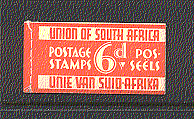 South Africa 1937 Ship / Antelope 6d bklt (8v) (n17198)