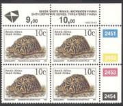 South Africa (RSA) 1993 Tortoise / Animals / Nature / Wildlife / Tortoises c / b (za10084)
