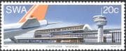 South West Africa (SWA) 1977 Airport/ Aircraft/ Planes/ Architecture/ Transport 1v (n19267)