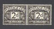 Southern Rhodesia 1951 Postage Due / 2d Black pr n25701a