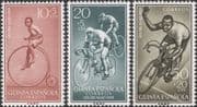 Spanish Guinea 1959 Bikes/ Cycling/ Sports/ Bicycles/ Racing/ Transport 3v set (s5412d)