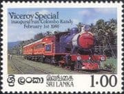 Sri Lanka 1986 "Viceroy Special"/ Trains/ Steam/ Transport/ Rail/ Railways/ Locomotives 1v (s1912f)