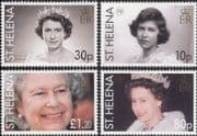 St Helena 2006 Queen Elizabeth II/ QEII/ 80th Birthday/ Royals/ Royalty 4v set (s99b)