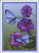 St Kitts 2001 Flowers/ Butterflies/ Nature/ Insects/ Plants 1v m/s (b4222w)