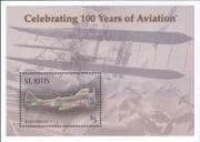 St Kitts 2003 Aviation/ Planes/ Aircraft/ History of Powered Flight 1v m/s (b4948e)