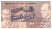 St Kitts 2003 Aviation/ Planes/ Aircraft/ Transport/ History 4v m/s (b4948r)