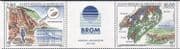 St Pierre & Miquelon 1995 Geology/ Science/ Maps/ Graphs/ Zircon/ Minerals 2v + lbl stp (n38212c)