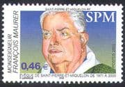St Pierre & Miquelon 2003 Francis Maurer/ Bishop /People/ Religion 1v (n41440)