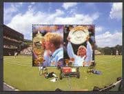 St Vincent 1987 Tennis / Sport / Wimbledon 2v m / s (n27153)