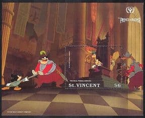 St Vincent 1991 Disney  /  ILY  /  Prince  /  Pauper  /  Films  /  Cinema  /  Animation 1v m  /  s (d00268)