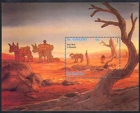 St Vincent 1992 Disney  /  Cinema  /  Films  /  Animation  /  Cartoons  /  Donkey 1v m  /  s (d00244)