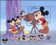 St Vincent 1994 Disney/ Mickey 65th/ Camera/ Photography/ Cartoons/ Animation 1v m/s (b1480q)