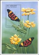 St Vincent 1996 Butterflies/ Insects/ Nature/ Flowers/ Butterfly 1v m/s (b7335)