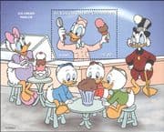 St Vincent 1996 Disney/ Donald Duck/ Occupations/ Ice Cream / Cartoons/ Animation 1v m/s (b3120)