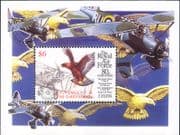 St Vincent 1998 Royal Air Force 80th/ Aviation/ Planes/ RAF/ Military/ Eagle/ Bird 1v m/s (s5882w)