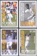 St Vincent 2000 West Indies Cricket/ Test Match/ Sports/ Games/ Lords/ MCC 4v set (s1693s)