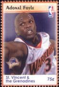 St Vincent 2004 Adonal Foyle/ Basketball/ Sports/ Games/ People/ Sportsmen 1v (s1968c)