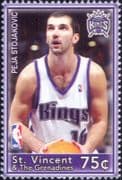 St Vincent 2004 Peja Stojakovich/ Basketball/ Sport/ Games/ People/ Sportsmen 1v (s1968d)
