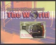 St Vincent 2004 Underground/ Rail/ Railways/ Metro/ Subway/ Transport 1v m/s (n40052)
