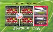 St Vincent 2008 Euro 2008 Football Championships/ Soccer/ Sports 6v m/s (n32501b)