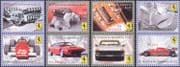 St Vincent 2010 Ferrari/ Sports Cars/ Motoring/ Motor Racing/ Transport 8v set (s5304a)