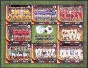 St Vincent 2010 World Cup Football / WC / Sports / Games / Teams / Players 8v sht (n40817)