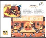St. Vincent 1992 Disney/ Mickey/ Piano/ Music/ Films/ Cinema/ Orphan's Benefit 1v m/s (n12020)