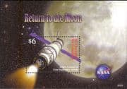 St. Vincent 2006 Return to the Moon/ Rocket/ NASA/ Space 1v m/s (n17151)