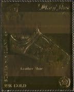 Staffa (L) 1982 Mary Rose/ Sailing Ship/ Leather Shoe/ Clothing/ Boats GOLD LEAF 1v s/a (s394n)