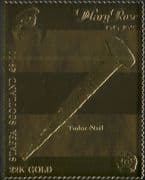 Staffa (L) 1982 Mary Rose/ Sailing Ship/ Tudor Nail/ Boats/ Navy GOLD LEAF 1v s/a (s394m)