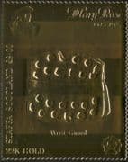 Staffa (L) 1982 Mary Rose/ Sailing Ship/ Wrist Guard/ Bracelet/ Boats GOLD LEAF 1v s/a (s394t)