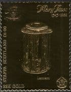 Staffa (L) Mary Rose/Sailing Ship/ Lantern/ Oil Lamp/ History GOLD 1v s/a (s394b)