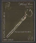 Staffa (L) Mary Rose / Sailing Ship / Navigation / Dividers GOLD 1v s / a (n35055)