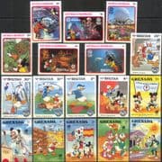 Superb New 2023 Disney Selection/ Stocking Filler/ Bike/ Cycling/ Cartoons/ Animation 17v (b1470)