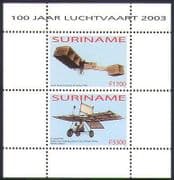 Surinam 2003 Aircraft / Aviation / Planes / Transport / Powered Flight 2v m / s (n35280)