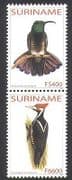 Surinam 2003 Hummingbirds / Woodpeckers / Birds / Nature / Wildlife 2v set pr (n36526)