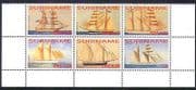 Surinam 2005 Sailing Ships / Boats / Nautical / Maritime / Transport 6v blk (n34282)