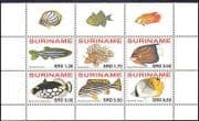 Surinam 2007 Fish / Marine / Nature / Wildlife / Tropical / / Sealife 6v set (n36514)