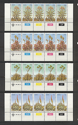 SWA 1981 Aloes / Succulents 4v CONTROLS (n19672)